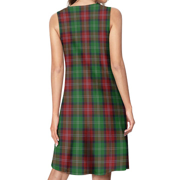 Sawyer Tartan Womens Casual Dresses - Tartan Vibes Clothing
