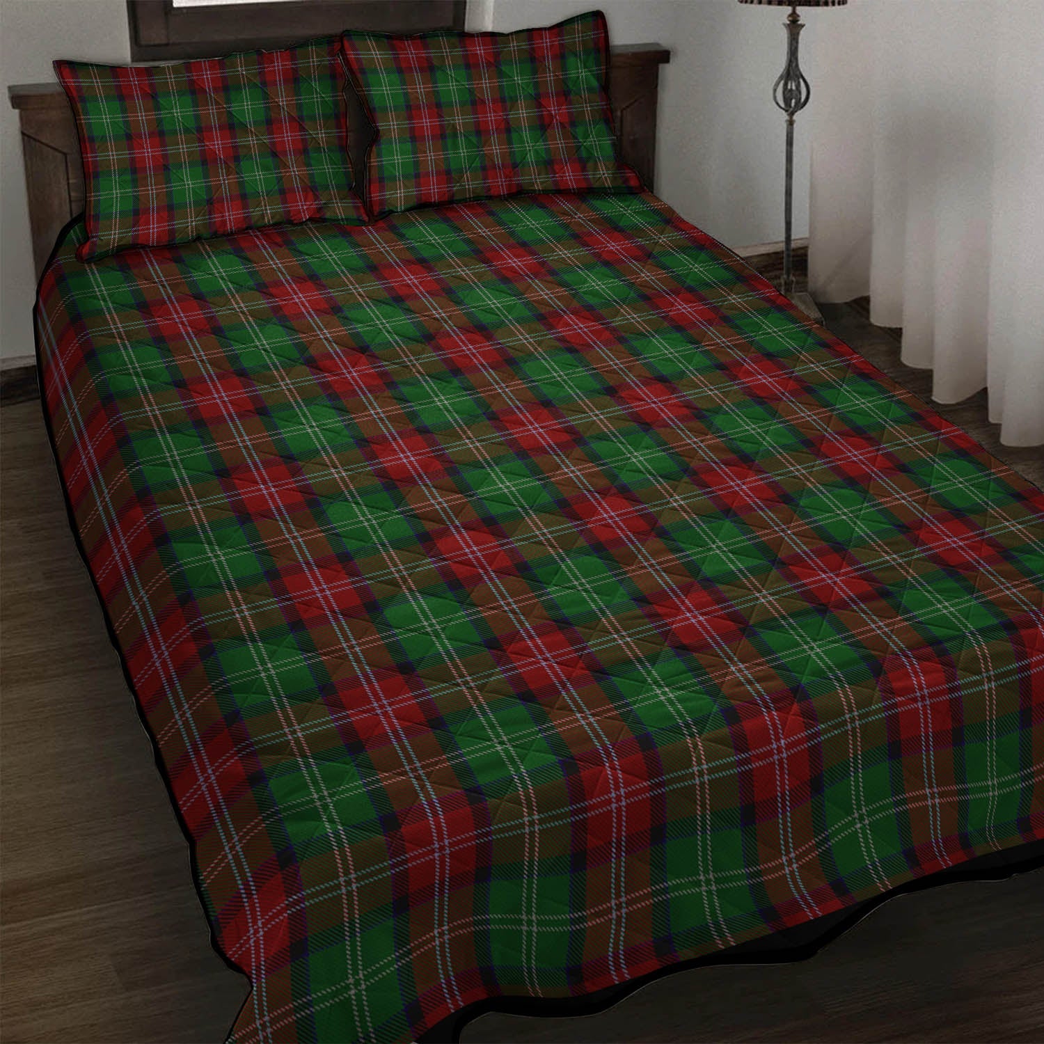 Sawyer Tartan Quilt Bed Set - Tartan Vibes Clothing