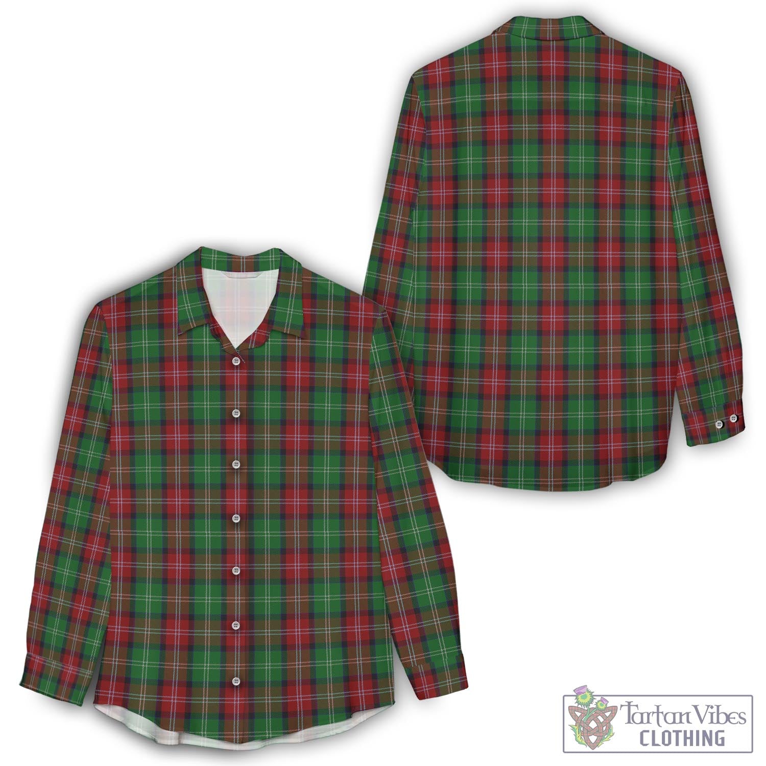 Sawyer Tartan Women's Casual Shirt - Tartan Vibes Clothing