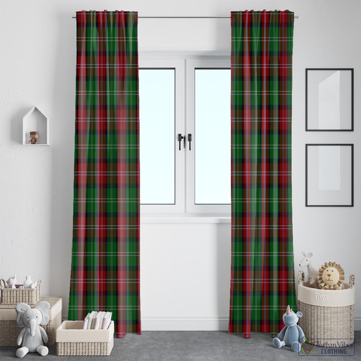 Sawyer Tartan Window Curtain