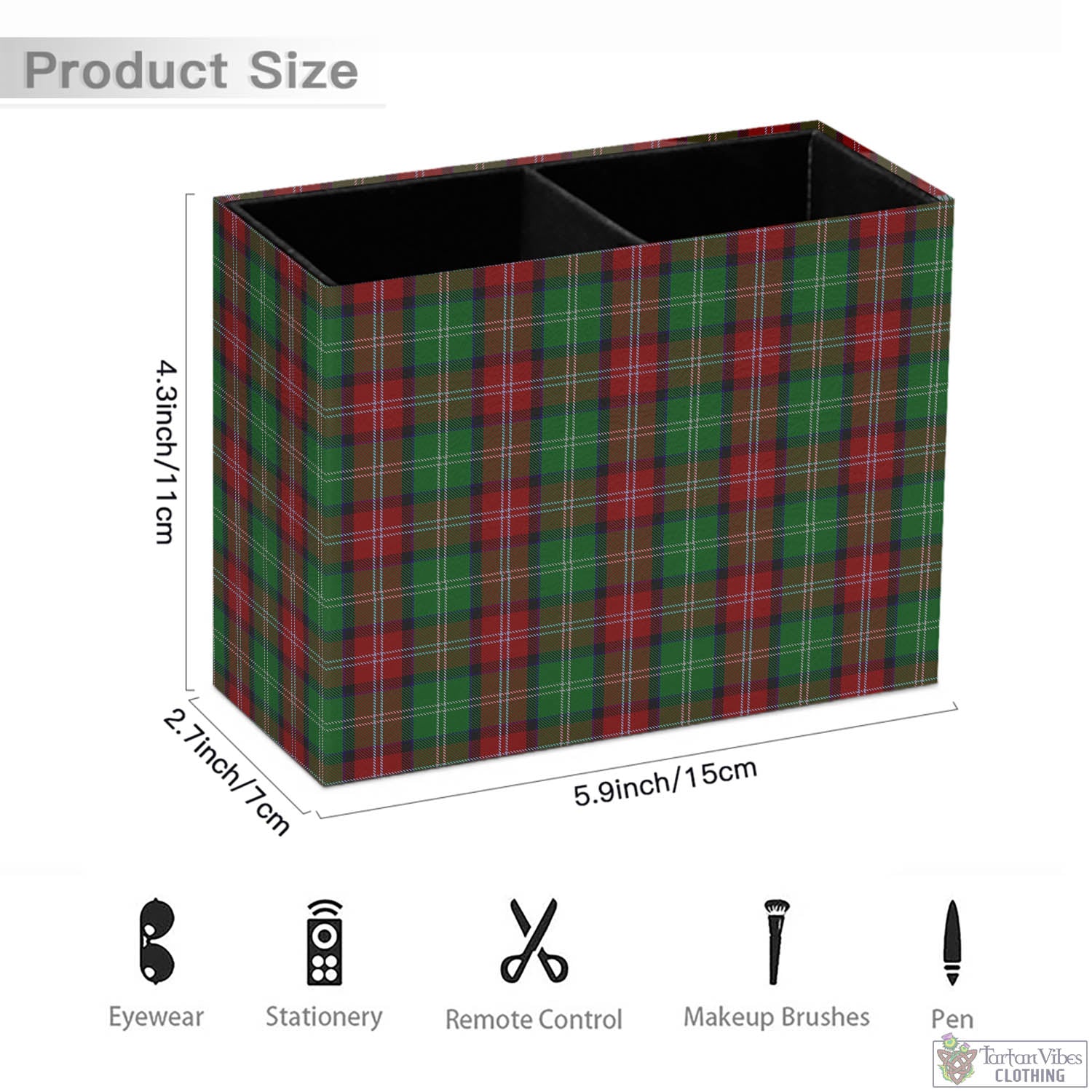 Sawyer Tartan Pen Holder - Tartan Vibes Clothing