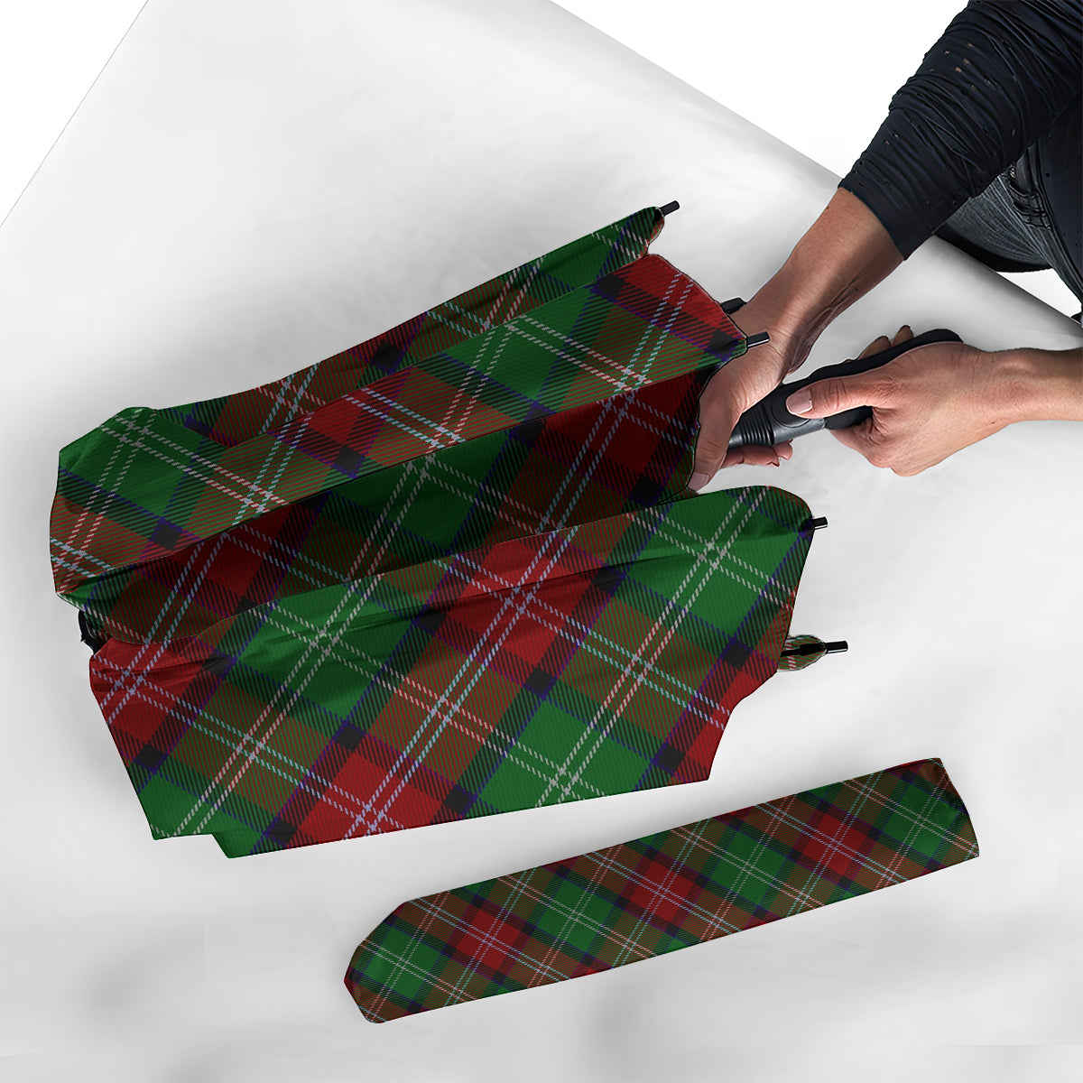 Sawyer Tartan Umbrella - Tartan Vibes Clothing