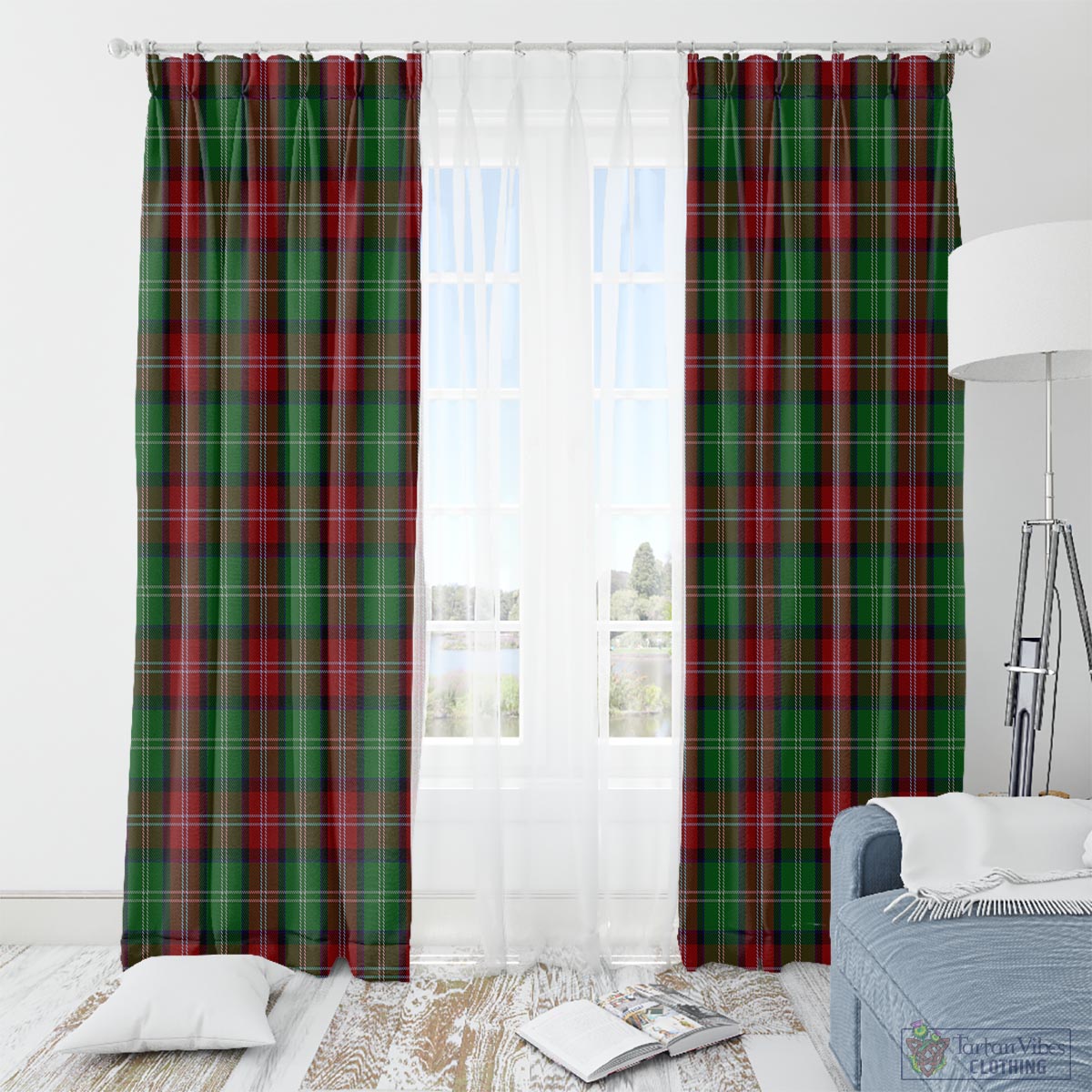 Sawyer Tartan Window Curtain