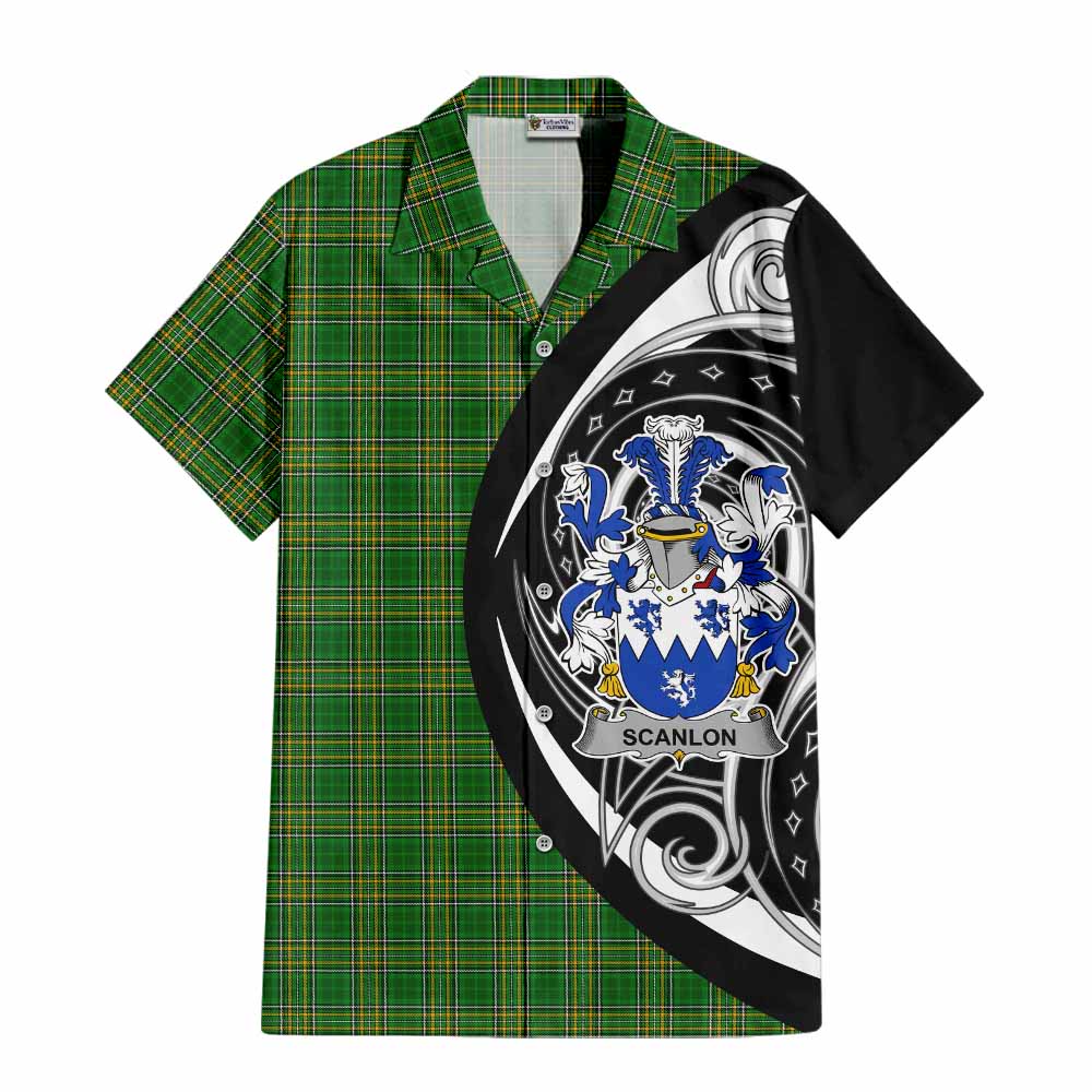 Scanlon Irish Clan Hawaiian Shirt Celtic Circle Style Kid - Tartan Vibes Clothing