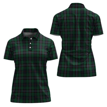 Scotland National Tartan Polo Shirt For Women