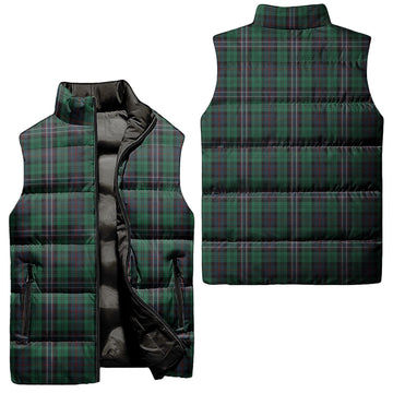 Scotland National Tartan Sleeveless Puffer Jacket