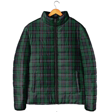 Scotland National Tartan Padded Jacket Men's Padded Jacket - Tartan Vibes Clothing