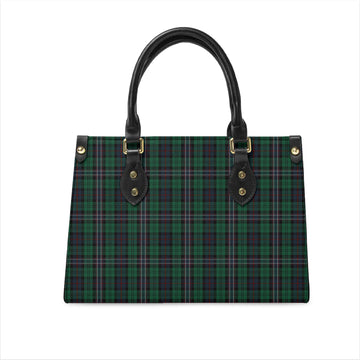 Scotland National Tartan Leather Bag