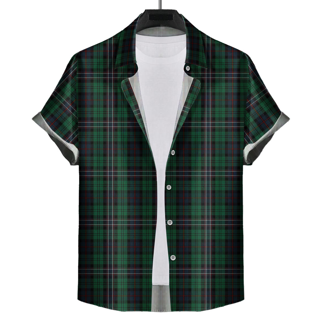 scotland-national-tartan-short-sleeve-button-down-shirt