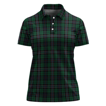 Scotland National Tartan Polo Shirt For Women