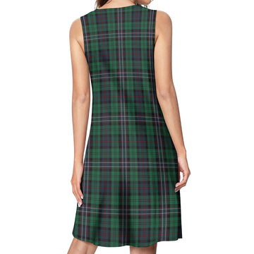 Scotland National Tartan Womens Casual Dresses