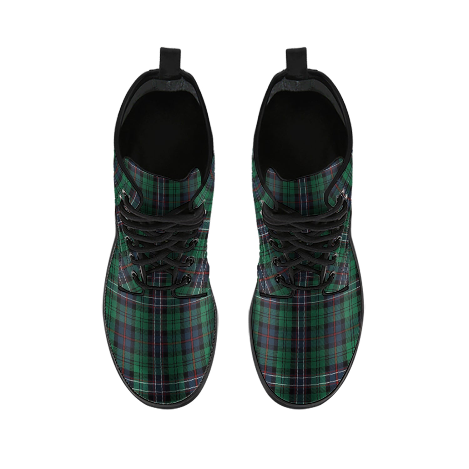 scotland-national-tartan-leather-boots