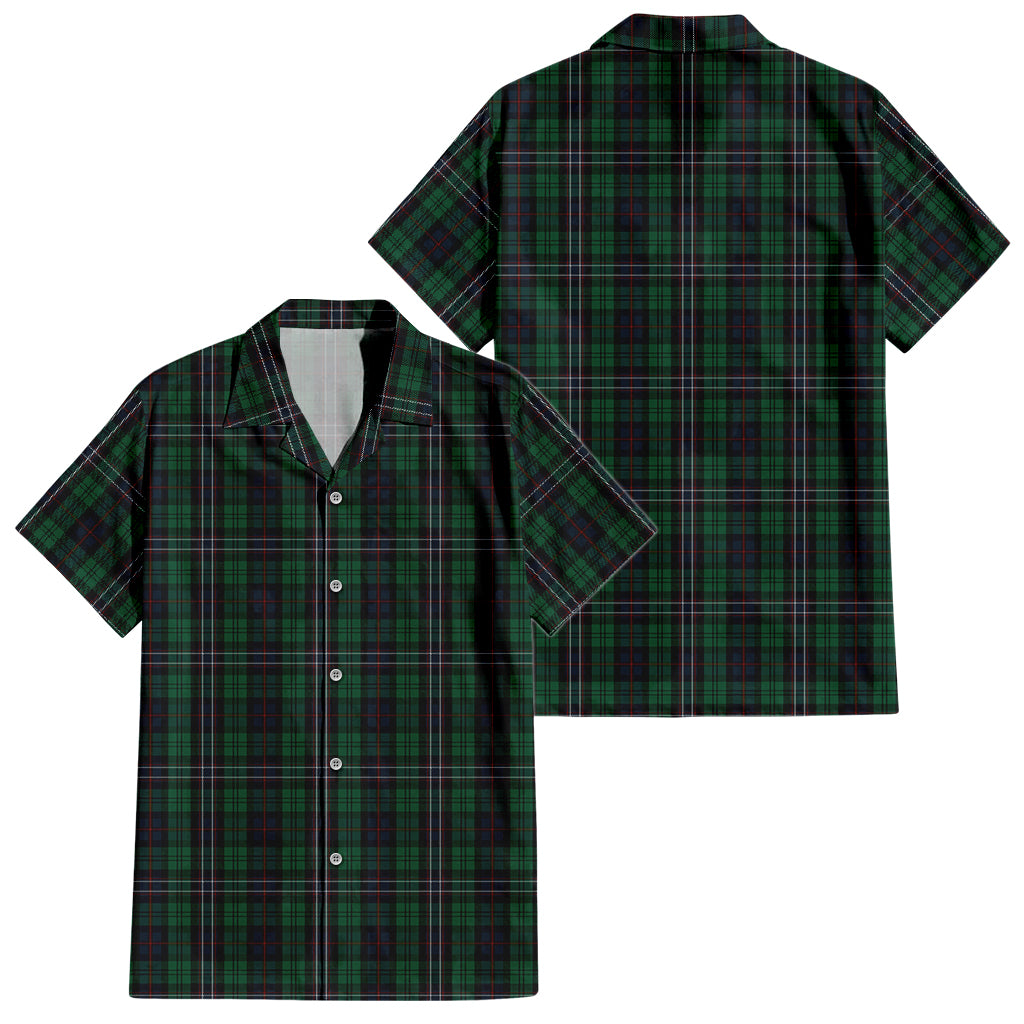 scotland-national-tartan-short-sleeve-button-down-shirt