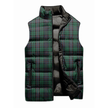 Scotland National Tartan Sleeveless Puffer Jacket