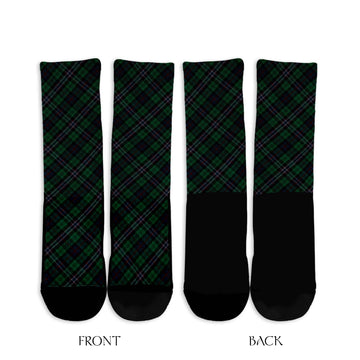 Scotland National Tartan Crew Socks Cross Tartan Style