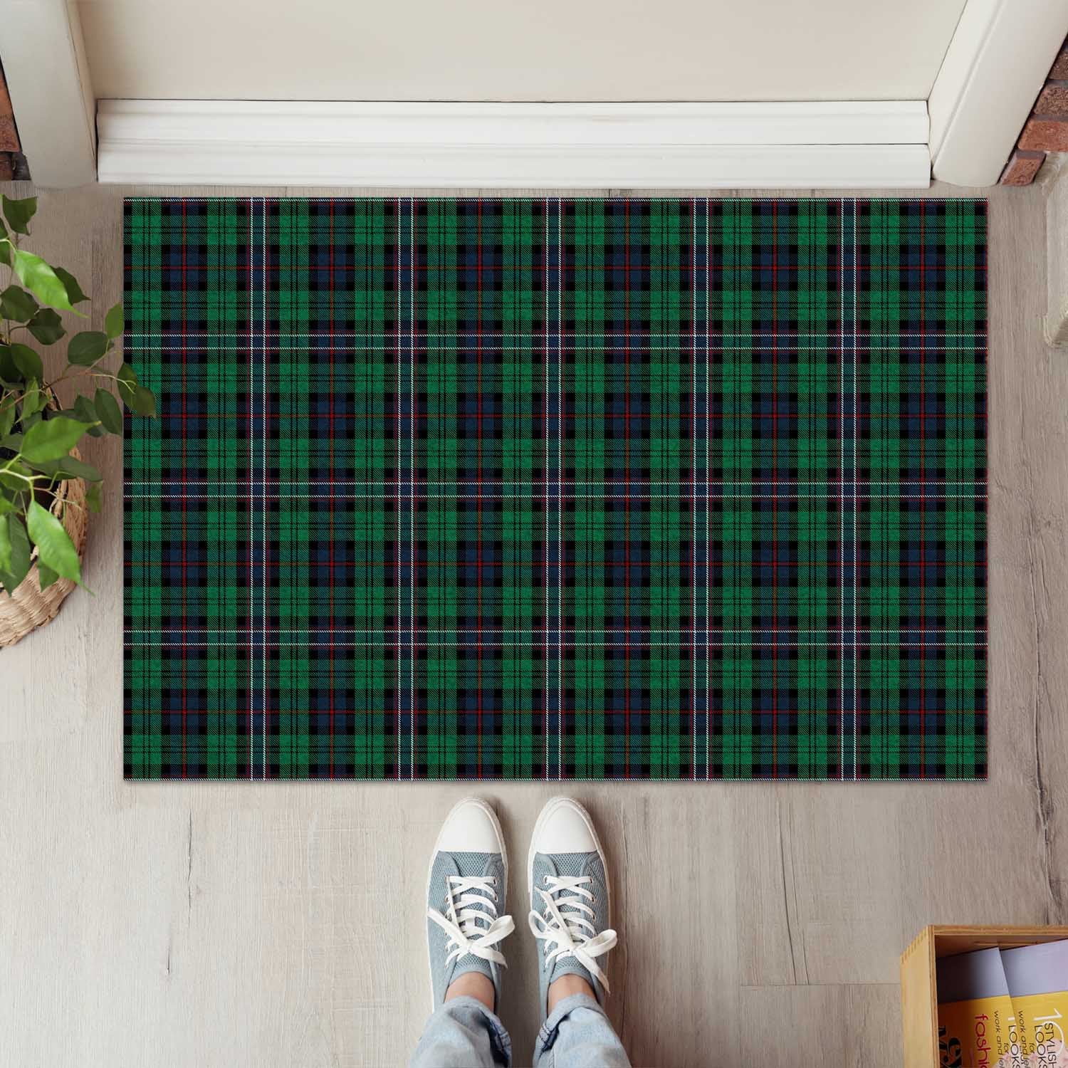 Scotland National Tartan Rubber Doormat - Tartan Vibes Clothing