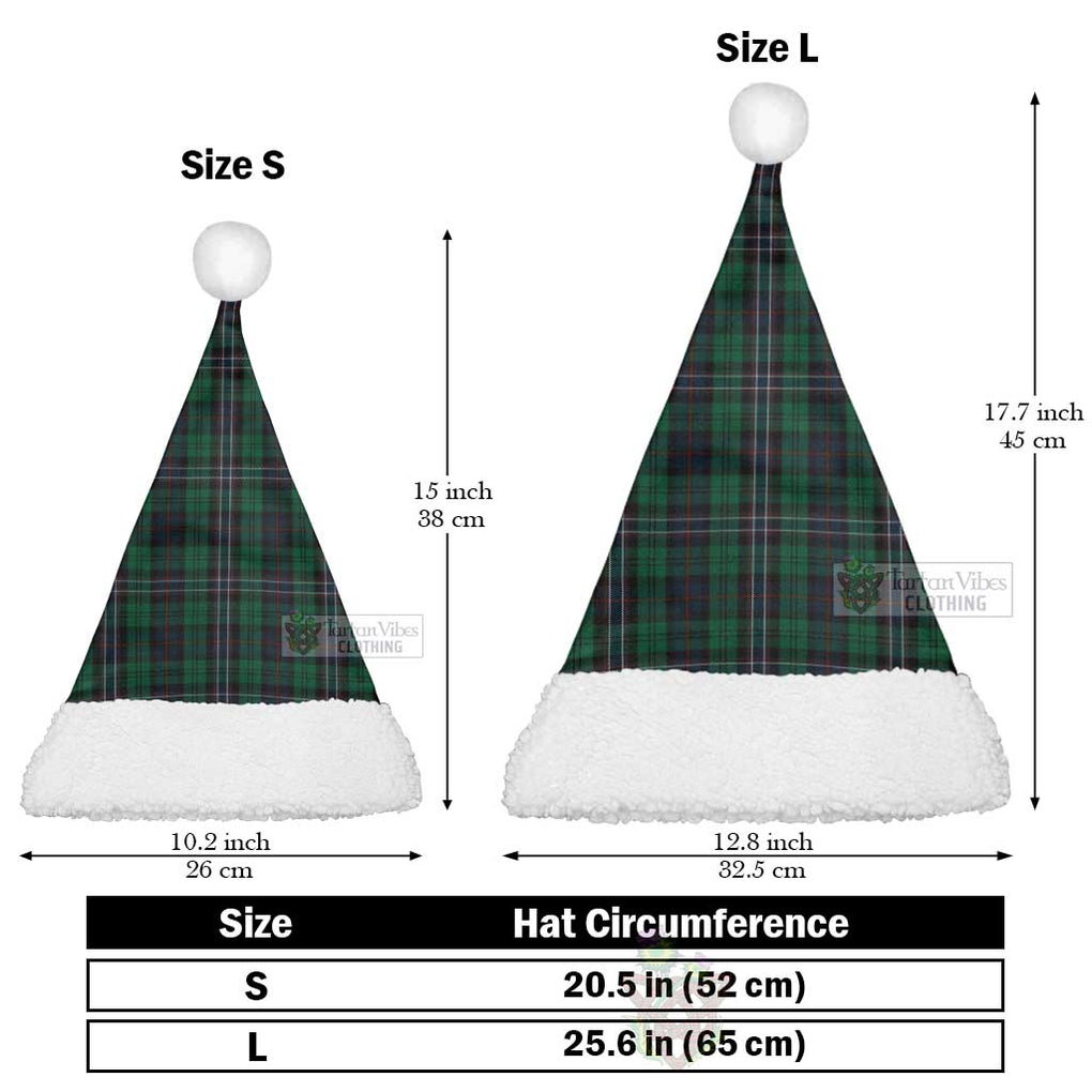 Tartan Vibes Clothing Scotland National Tartan Christmas Santa Hats