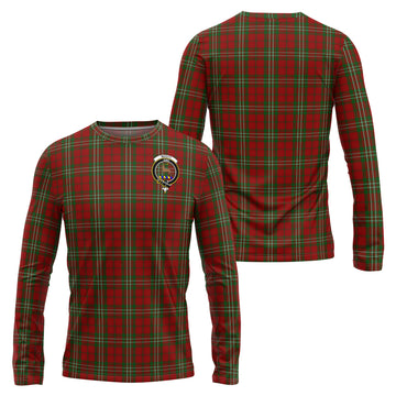 scott-tartan-long-sleeve-t-shirt-with-family-crest