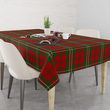 Scott Tatan Tablecloth with Family Crest