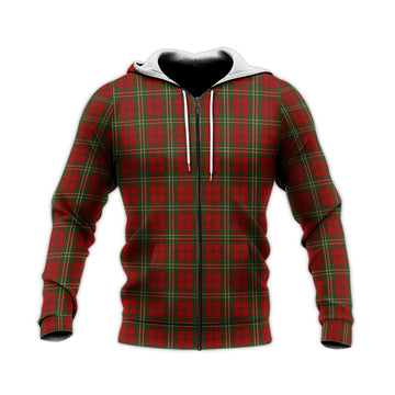 Scott Tartan Knitted Hoodie