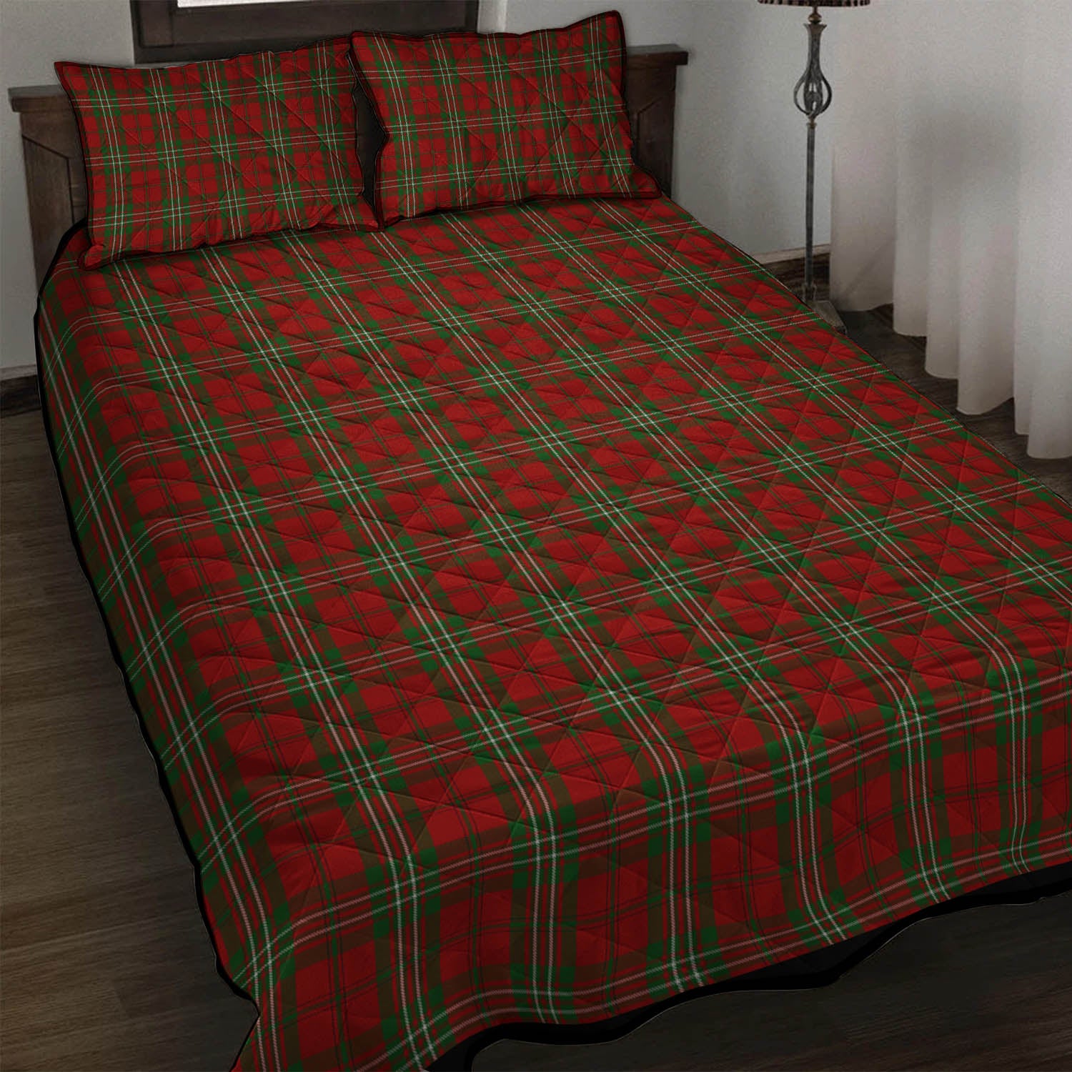 Scott Tartan Quilt Bed Set - Tartan Vibes Clothing