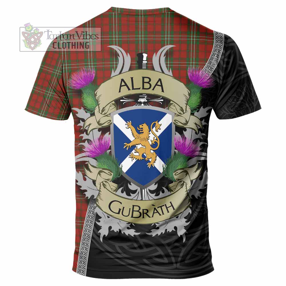 Tartan Vibes Clothing Scott Tartan Family Crest T-Shirt Lion Rampant Royal Thistle Shield Celtic Inspired