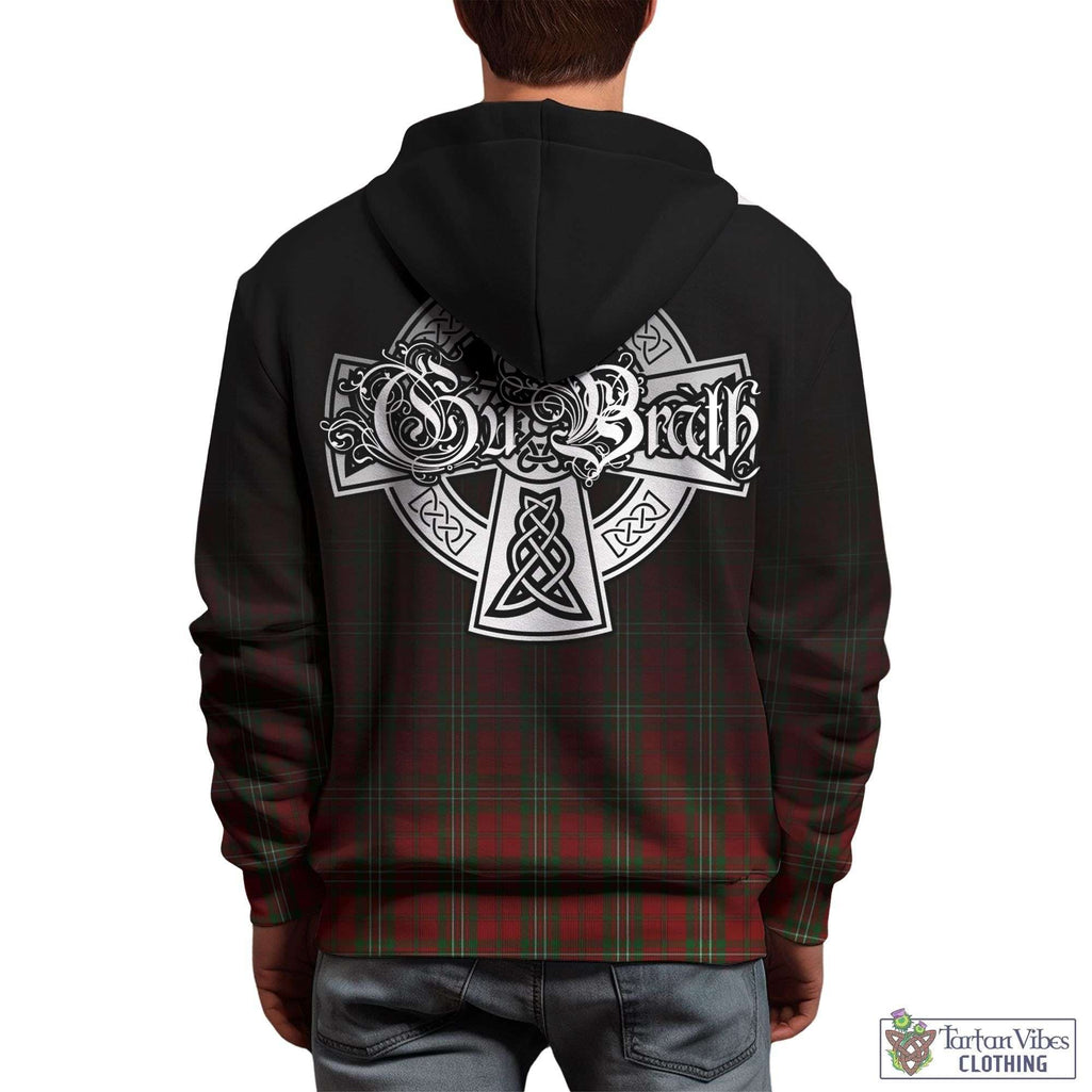 Scott Tartan Hoodie Featuring Alba Gu Brath Family Crest Celtic Inspired - Tartan Vibes Clothing