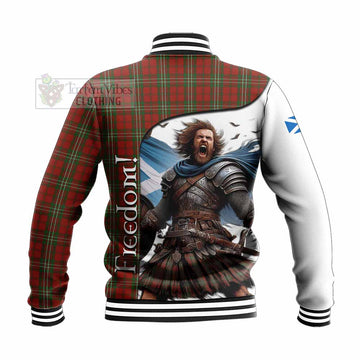 Scott Crest Tartan Baseball Jacket Inspired by the Freedom of Scottish Warrior