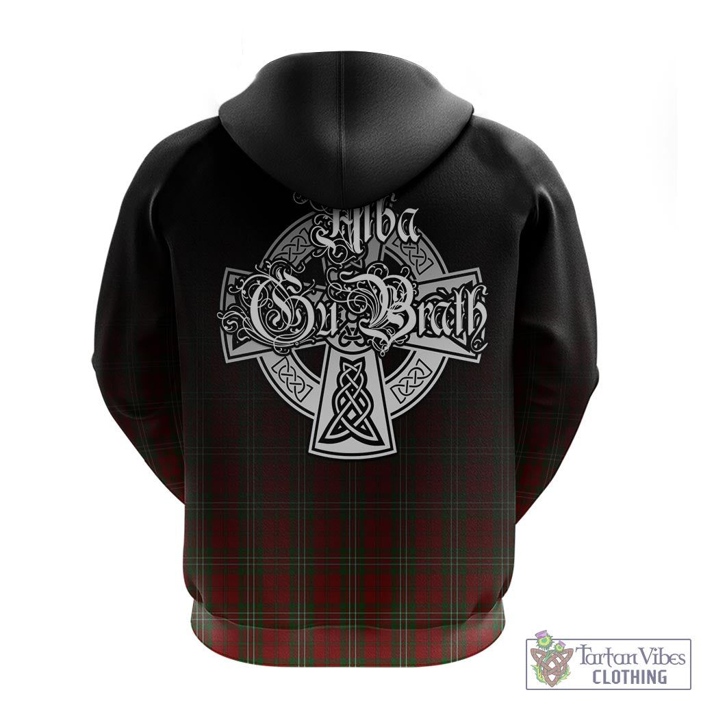 Scott Tartan Hoodie Featuring Alba Gu Brath Family Crest Celtic Inspired - Tartan Vibes Clothing