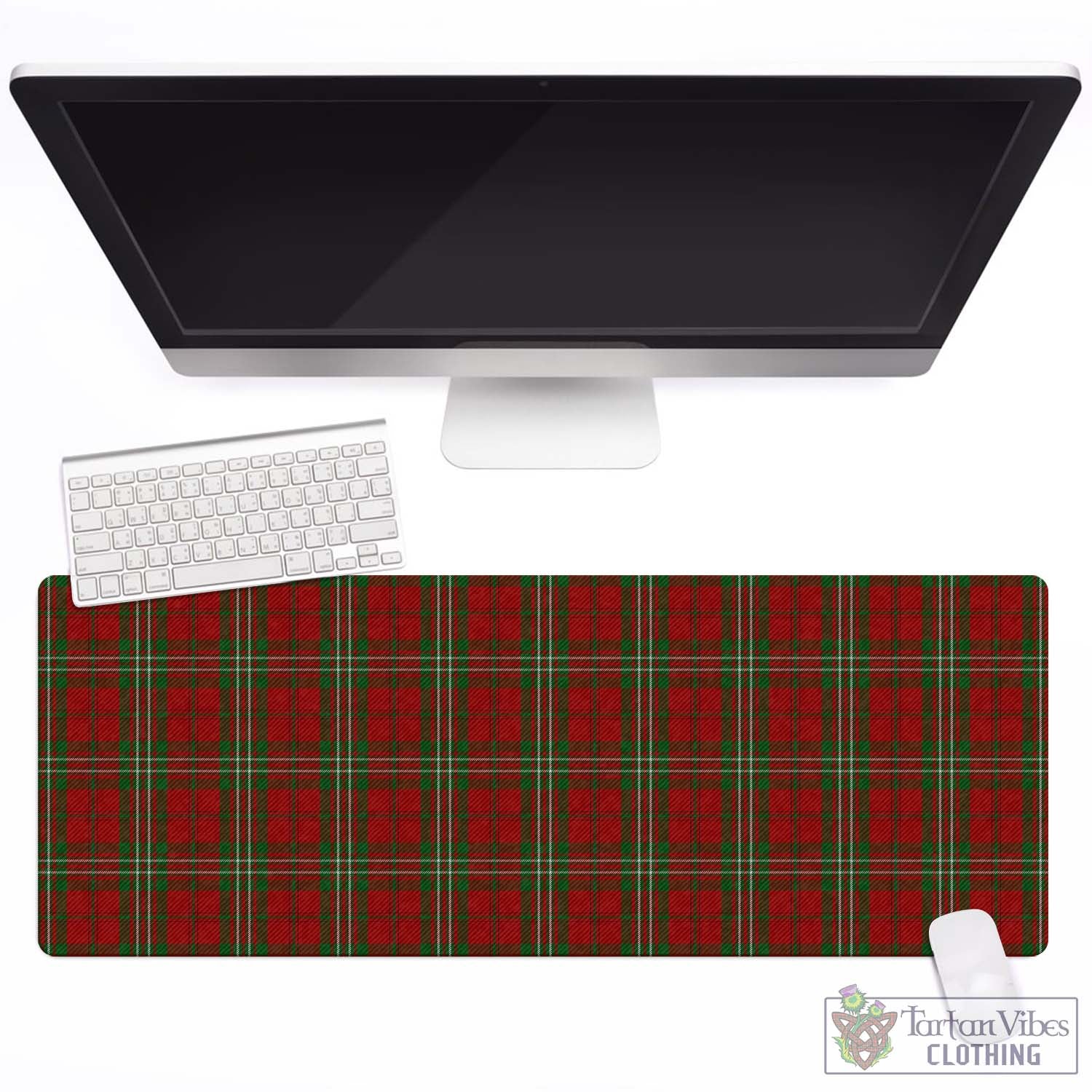 Tartan Vibes Clothing Scott Tartan Mouse Pad