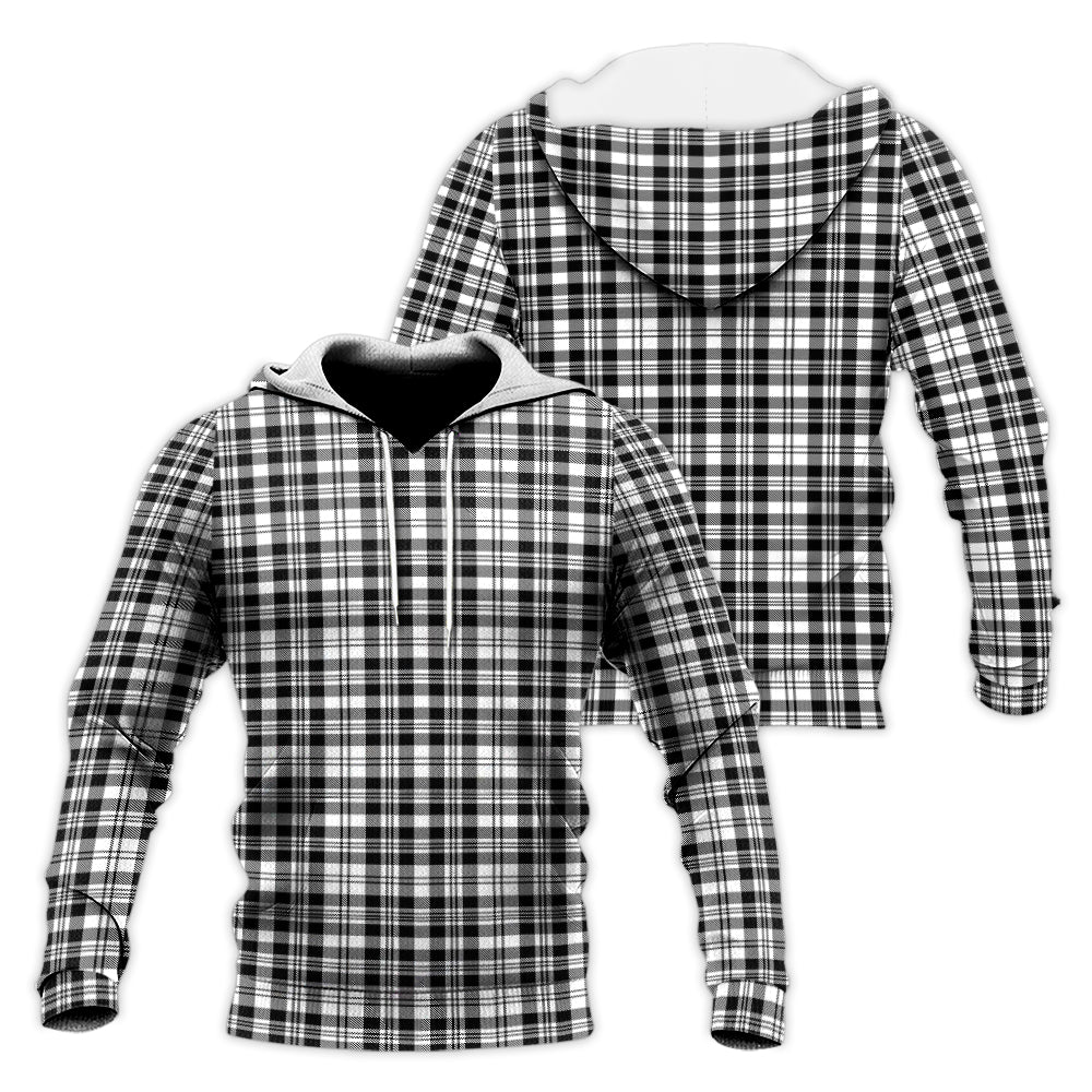 scott-black-white-tartan-knitted-hoodie
