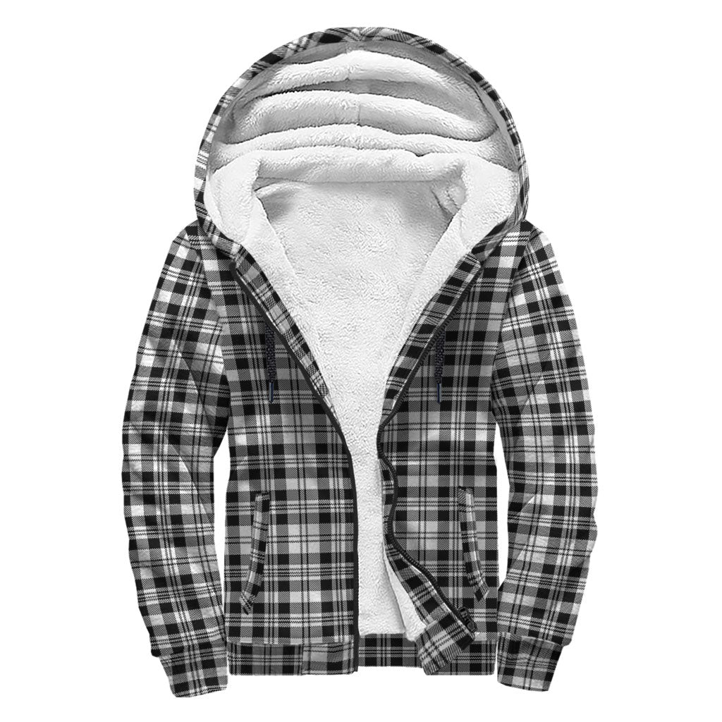 scott-black-white-tartan-sherpa-hoodie