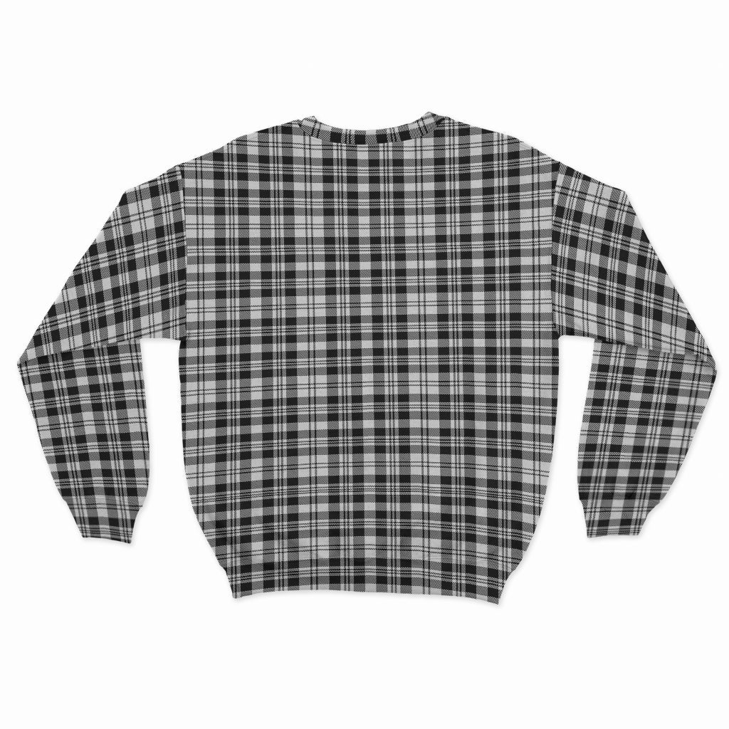 scott-black-white-tartan-sweatshirt