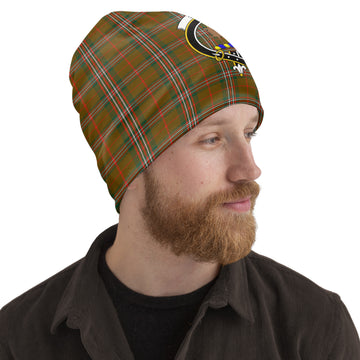 Scott Brown Modern Tartan Beanies Hat with Family Crest