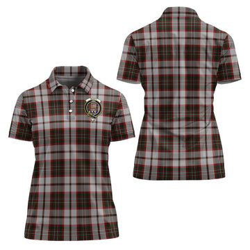 Scott Dress Tartan Polo Shirt with Family Crest For Women