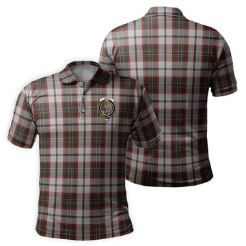 Scott Dress Tartan Men's Polo Shirt with Family Crest