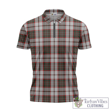 Scott Dress Tartan Zipper Polo Shirt