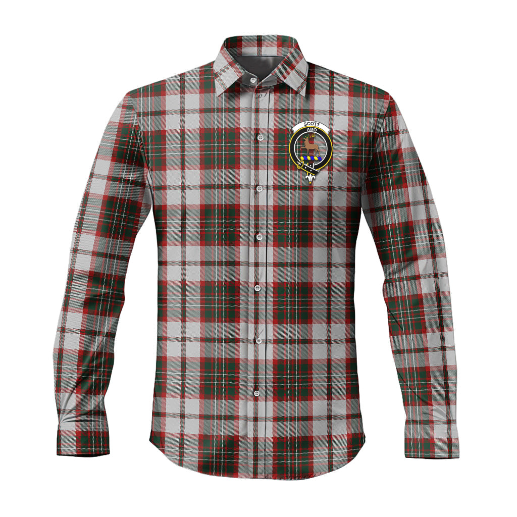 scott-dress-tartan-long-sleeve-button-up-shirt-with-family-crest