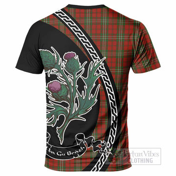 Scott Family Crest Tartan T-Shirt Alba Thistle Inspired - Tartan Vibes Clothing