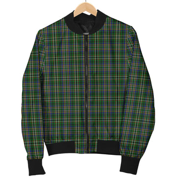 scott-green-tartan-bomber-jacket