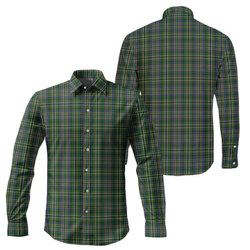 Scott Green Tartan Long Sleeve Button Up Shirt