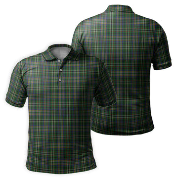 Scott Green Tartan Mens Polo Shirt
