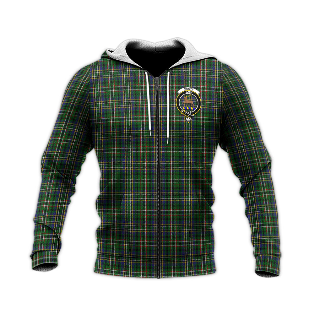 scott-green-tartan-knitted-hoodie-with-family-crest