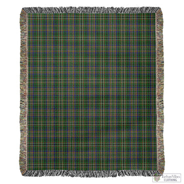 Scott Green Tartan Woven Blanket