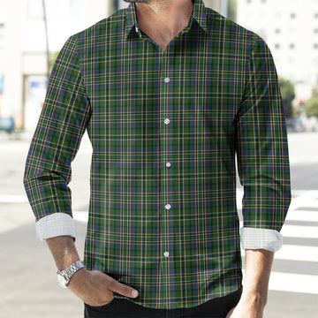 Scott Green Tartan Long Sleeve Button Up Shirt