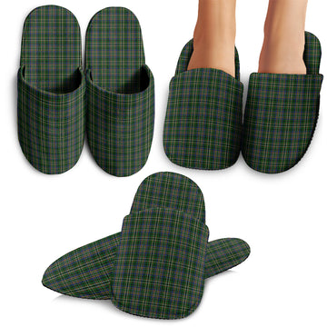 Scott Green Tartan Home Slippers