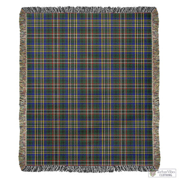 Scott Green Modern Tartan Woven Blanket
