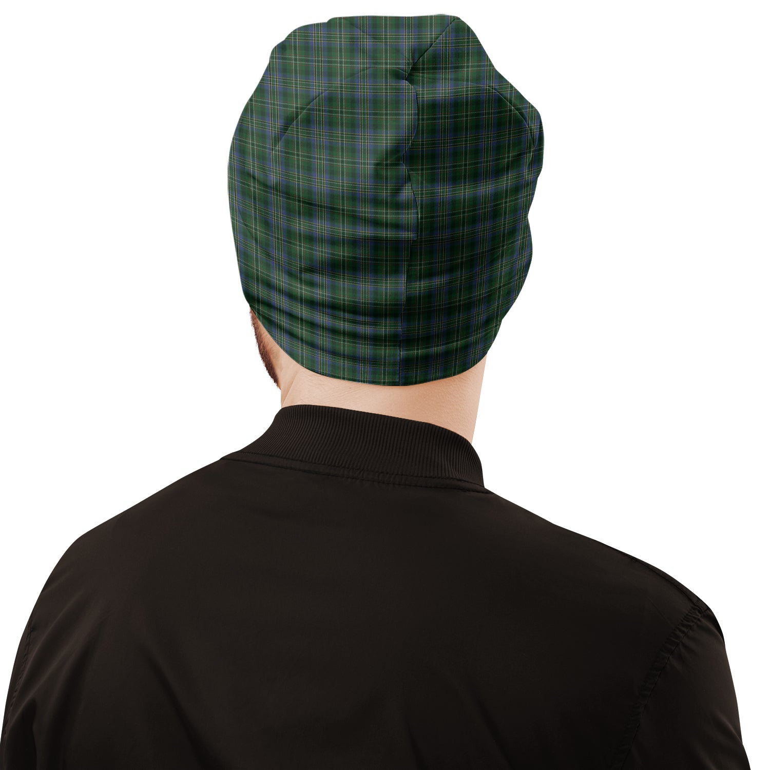scott-hunting-tartan-beanies-hat-with-family-crest