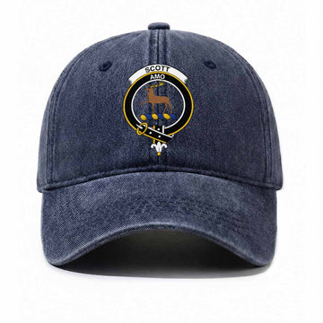 Scott Scottish Clan Crest Washed Baseball Cap