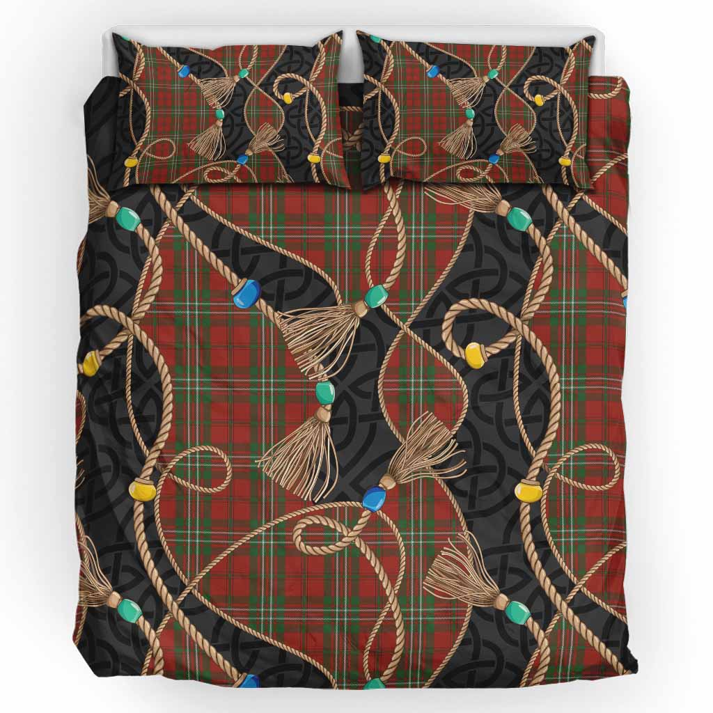 Scott Scottish Tartan Twisted Ropes Stylized Bedding Set UK Bedding Set UK King 91*87 inch - Tartan Vibes Clothing